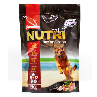 غذای خشک پریمیوم سگ بالغ فعال نوتری