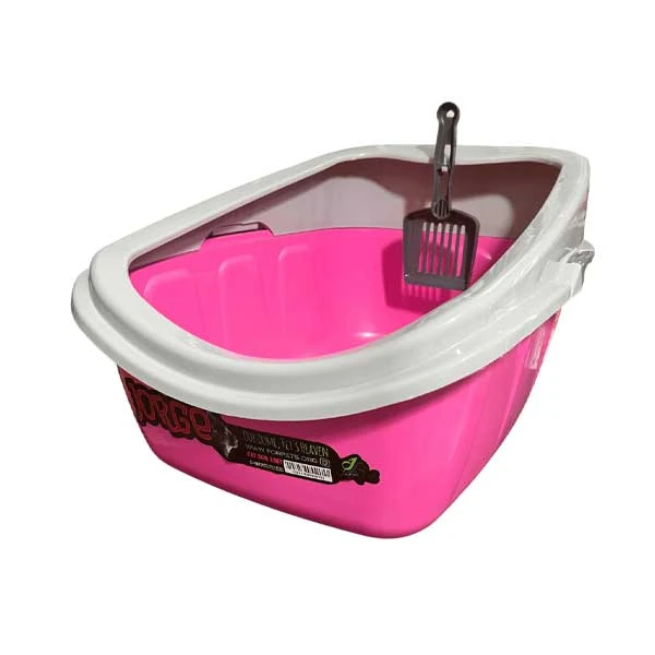 ظرف لبه دار خاک گربه جورج