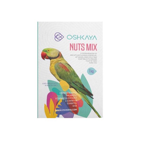 خوراک اجیلی شاه طوطی 1kg اوشکایا